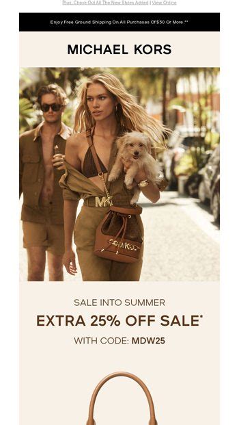 michael kors newsletter|michael kors email address.